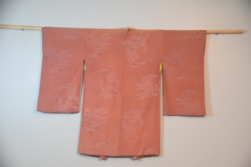Long Blushing Rose Japanese Vintage Haori Jacket - Image 6