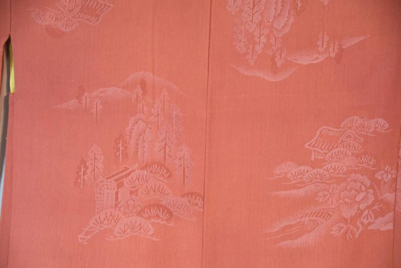 Long Blushing Rose Japanese Vintage Haori Jacket - Image 2