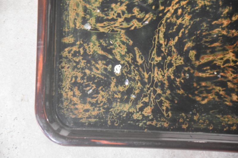 Japanese Wakasa Lacquer Tray Width:760mm - Image 7