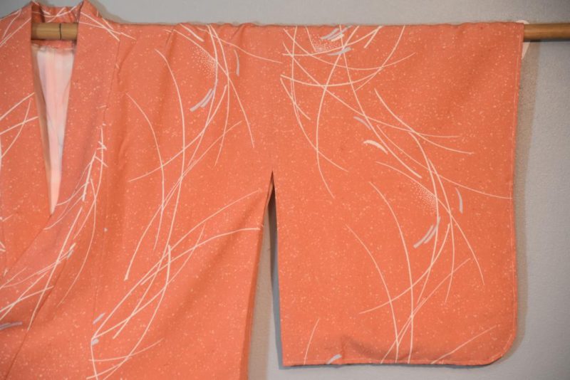 X Over Silk Japanese Vintage Haori Jacket - Image 6