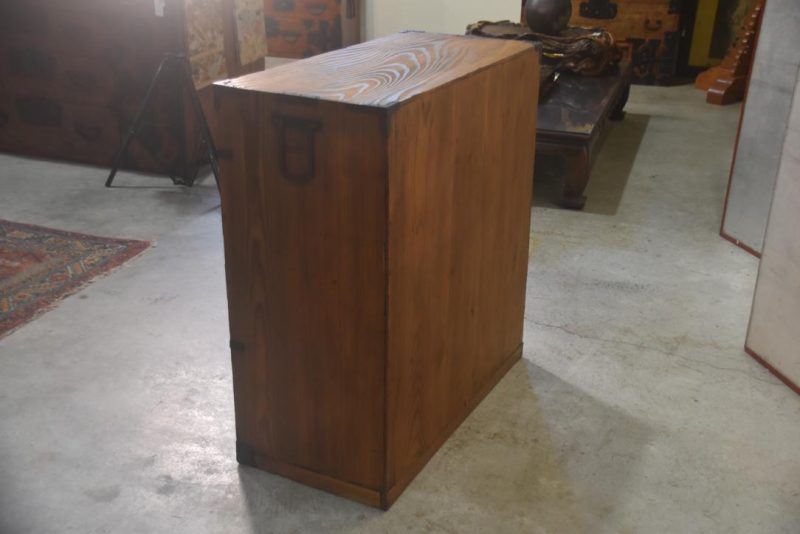 Meiji Period Osaka Region Merchant Chest Width900mm - Image 4