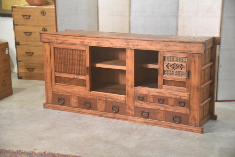 Kyoto Region Mizuya Dansu Kitchen Chest Sideboard Width:1890mm - Image 9