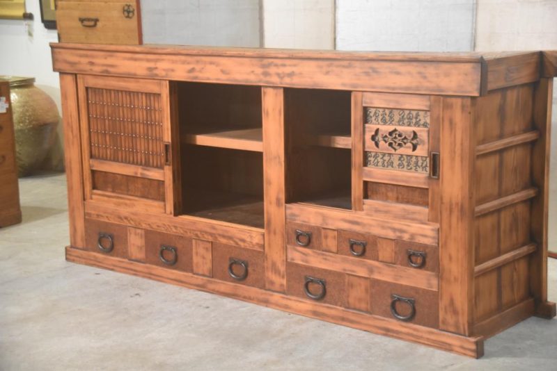Kyoto Region Mizuya Dansu Kitchen Chest Sideboard Width:1890mm - Image 8