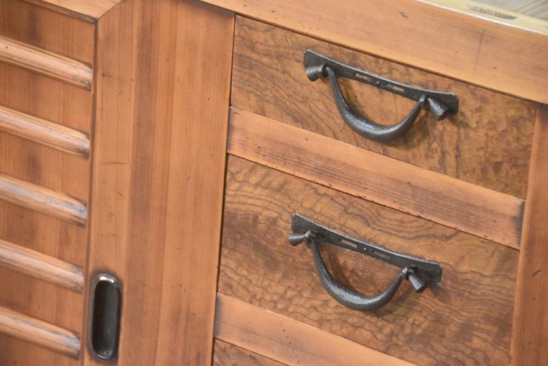 Hikone Region Mizuya Dansu Kitchen Chest Sideboard Width:1820mm - Image 2