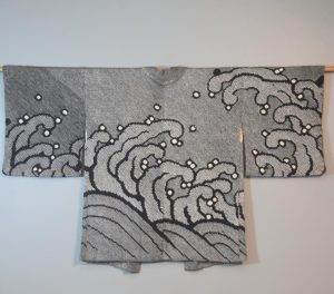 Tsunami Wave Japanese Vintage Haori Jacket