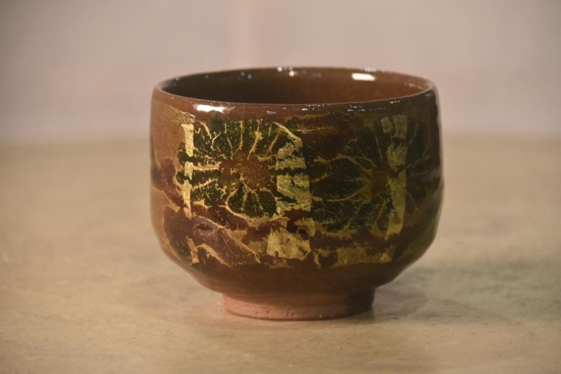 Chawan Tea Bowl in a Wooden box Width:110mm