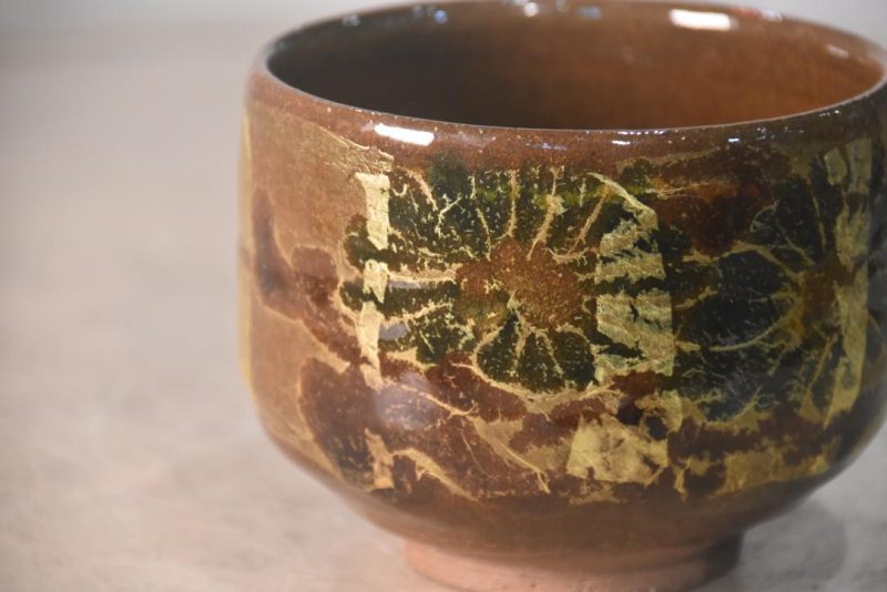 Chawan Tea Bowl in a Wooden box Width:110mm - Image 2