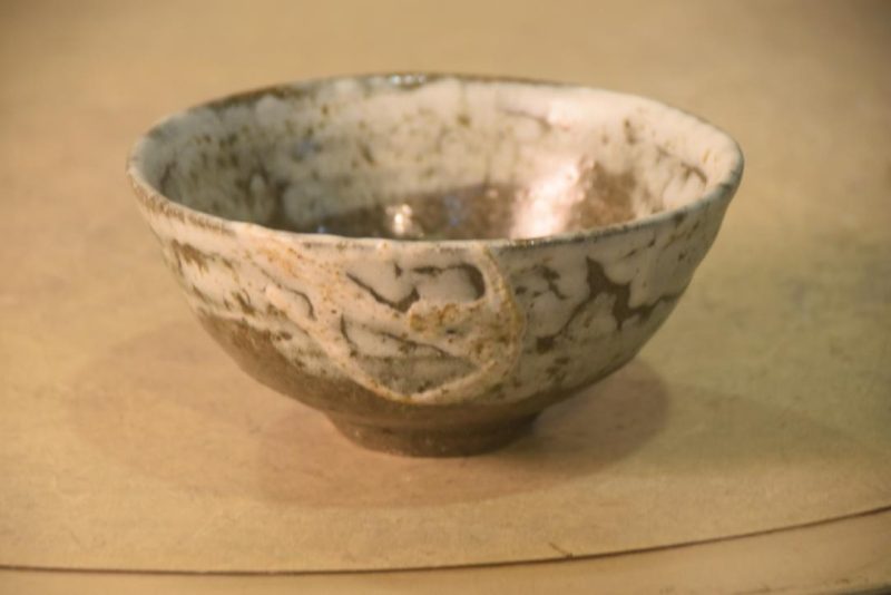 Chawan Tea Bowl in a Wooden box Width:140mm - Image 7