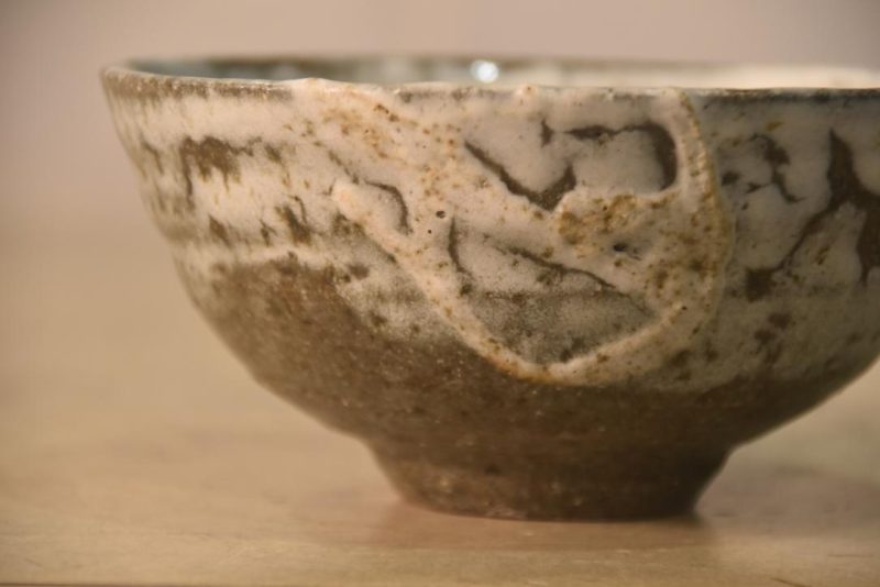Chawan Tea Bowl in a Wooden box Width:140mm - Image 2