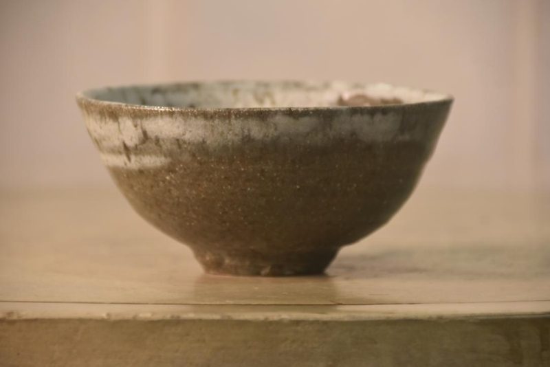 Chawan Tea Bowl in a Wooden box Width:140mm - Image 5