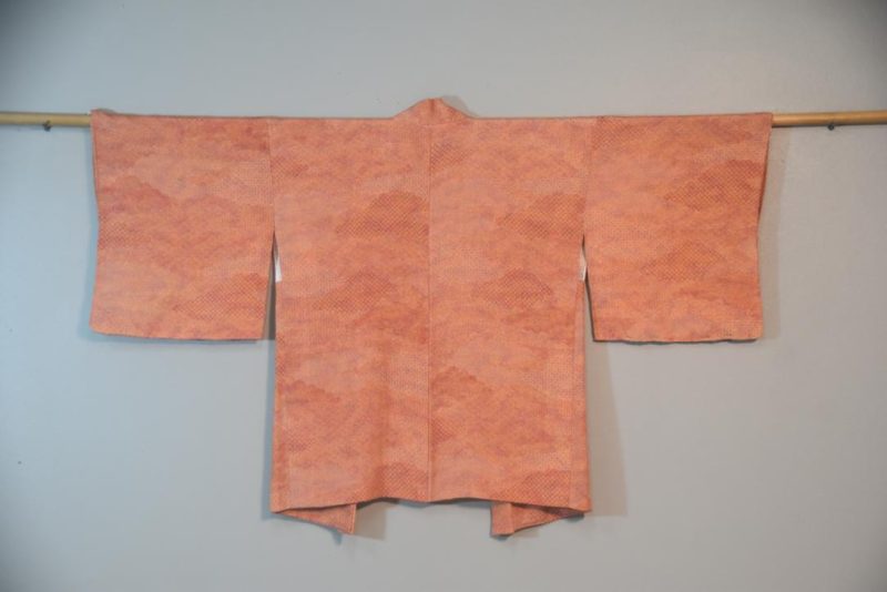 Clouds at Sunrise Vintage Japanese Silk Haori Jacket