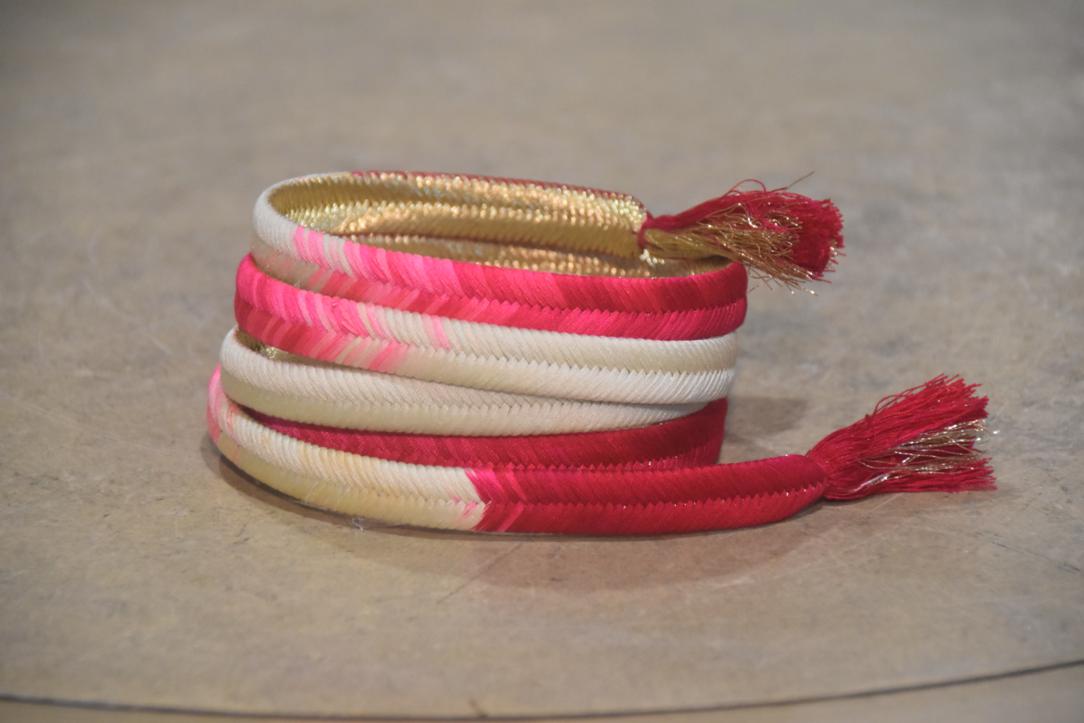 Hot Pink Japanese Obi Cord Length:1500mm