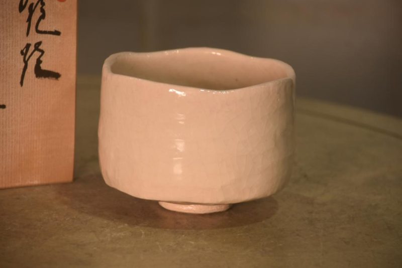 Dragon Chawan Tea Bowl in a Wooden box Width:130mm - Image 5