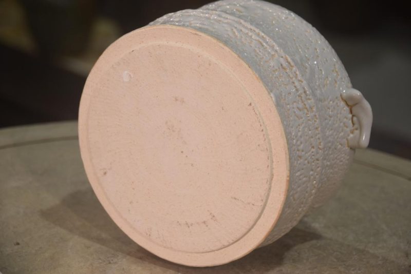 Shino Pottery Mizuzashi Width:190mm - Image 4