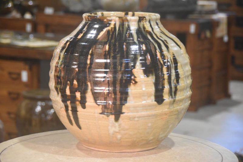 Mashiko Pottery Vase Height:360mm ON HOLD BOB