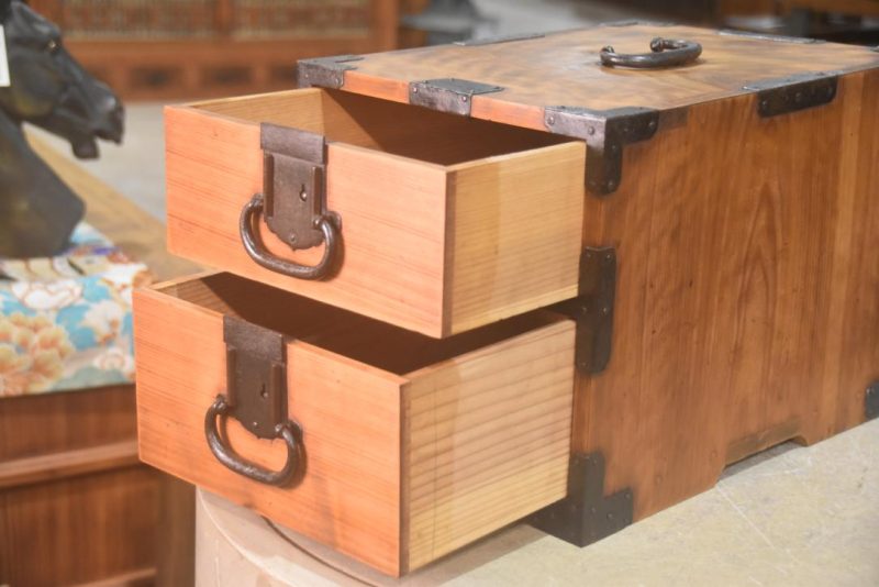 Hikidashi Antique Drawers Box Width:270mm - Image 2