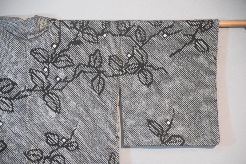 Devine Silk Shibori Japanese Haori Jacket - Image 3