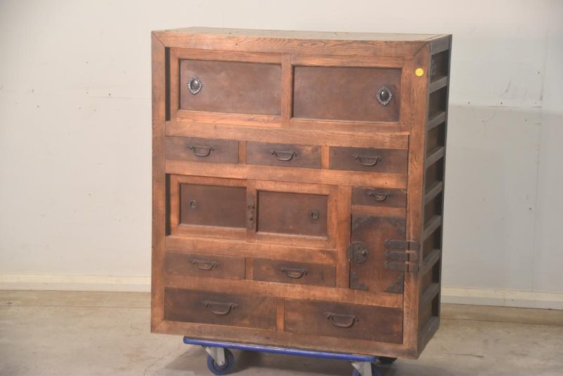 Gifu Region Elm Merchant ChestWidth:970mm