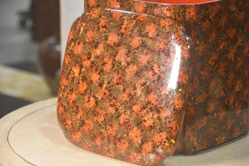 Japanese Wakasa Lacquered Jubako Width:250mm - Image 8