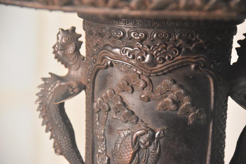 Bronze Usubata Vase Width:305mm - Image 2