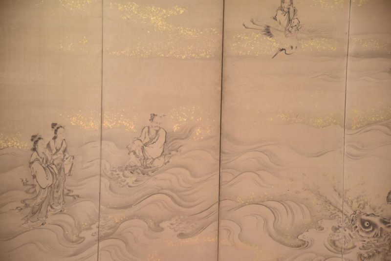 Kano School Japanese Ink Brush Dragon Screen Width:3620mm - Image 7