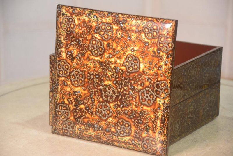 Japanese Wakasa Lacquered Jubako Width:200mm - Image 5
