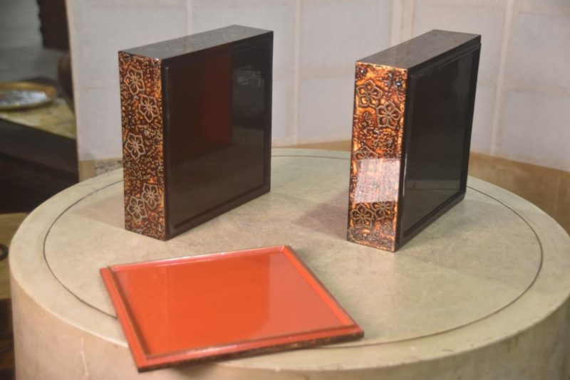 Japanese Wakasa Lacquered Jubako Width:200mm - Image 3