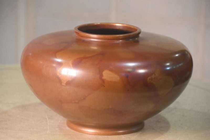 Murashido Bronze Vase Width:240mm