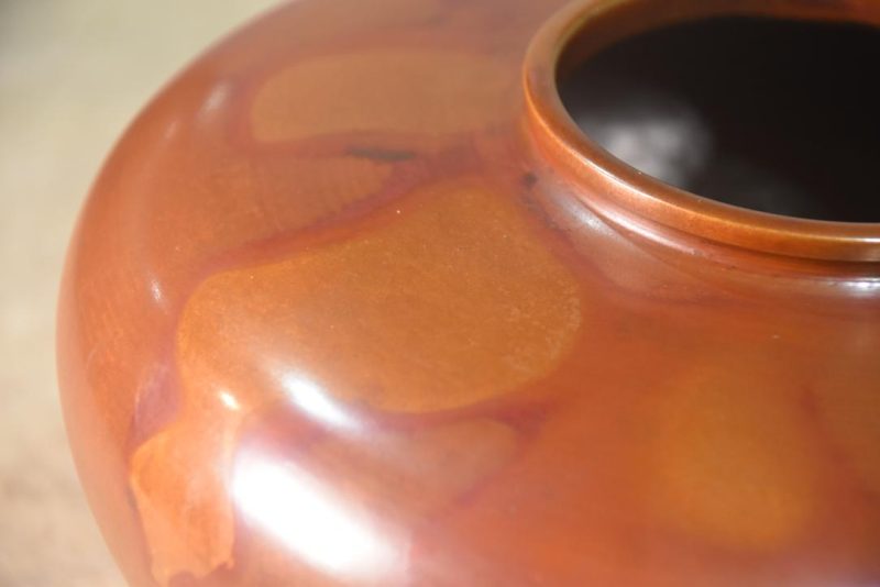 Murashido Bronze Vase Width:240mm - Image 2