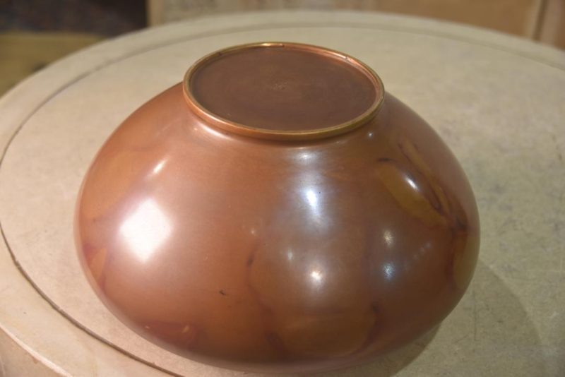 Murashido Bronze Vase Width:240mm - Image 4