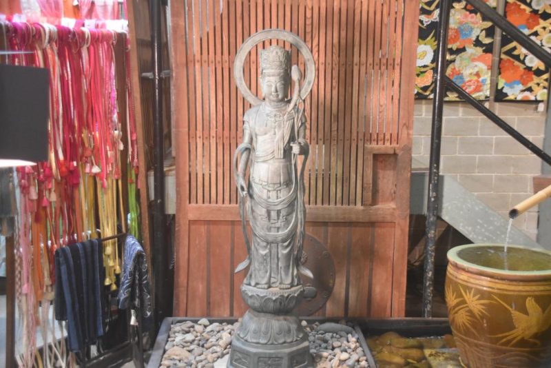 Japanese Bronze Kannon (Quanyin) the Goddess of Mercy Height:1480mm