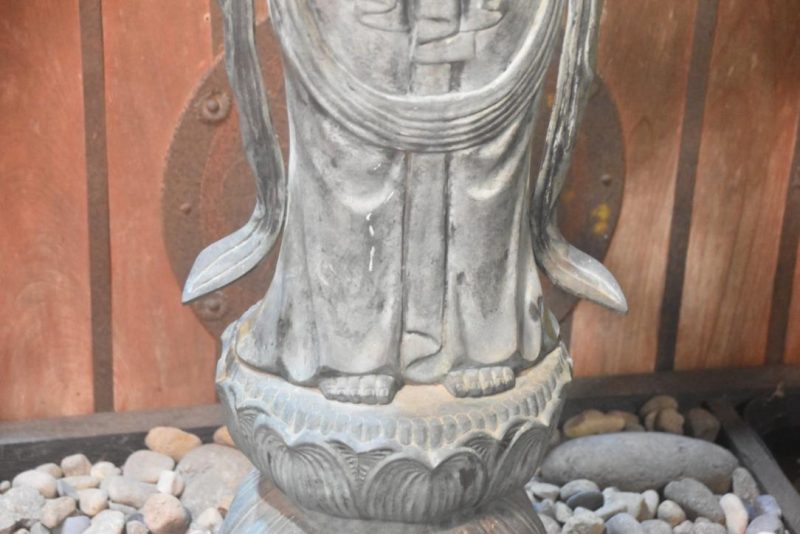 Japanese Bronze Kannon (Quanyin) the Goddess of Mercy Height:1480mm - Image 6