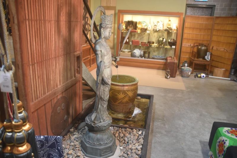 Japanese Bronze Kannon (Quanyin) the Goddess of Mercy Height:1480mm - Image 3