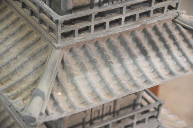 Japanese Bronze 5 Story Pagoda Height:1840mm - Image 3