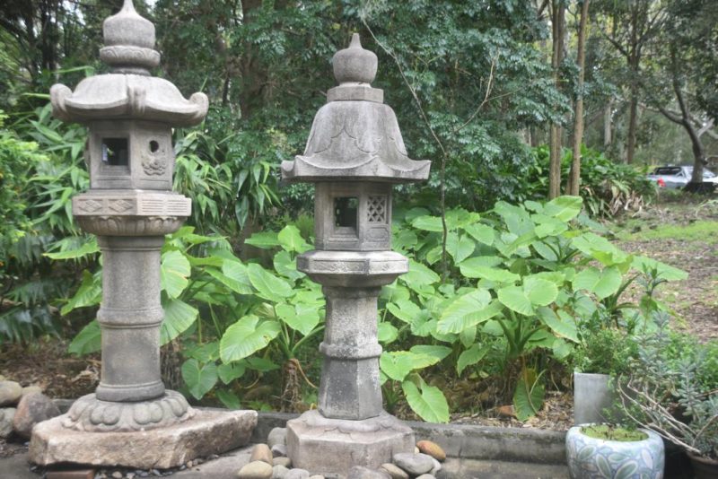 Rare Antique Granite Garden Lantern Height:2500mm