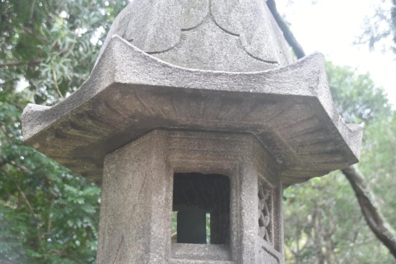 Rare Antique Granite Garden Lantern Height:2500mm - Image 7