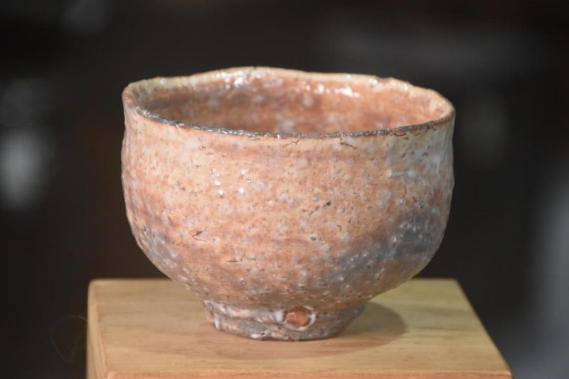 Chawan Tea Bowl in a wooden box Width:125mm