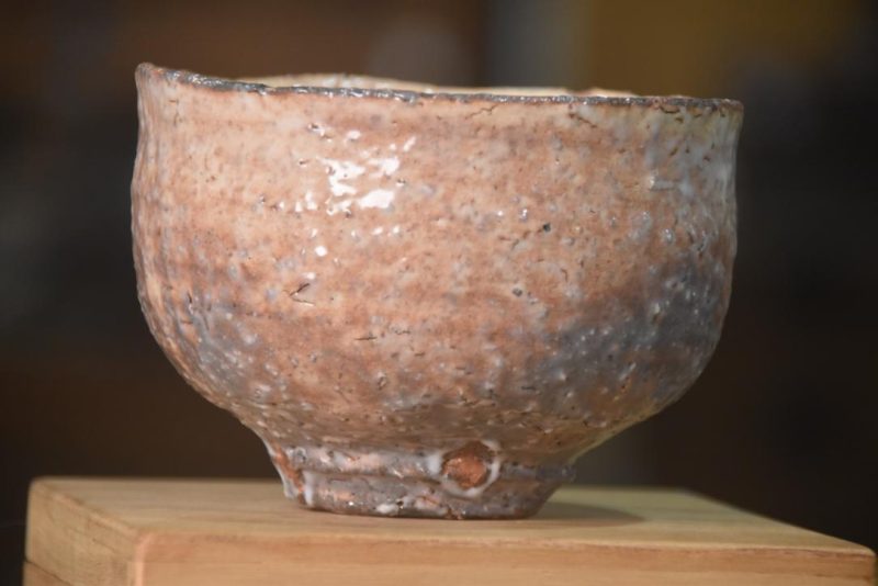 Chawan Tea Bowl in a wooden box Width:125mm - Image 8