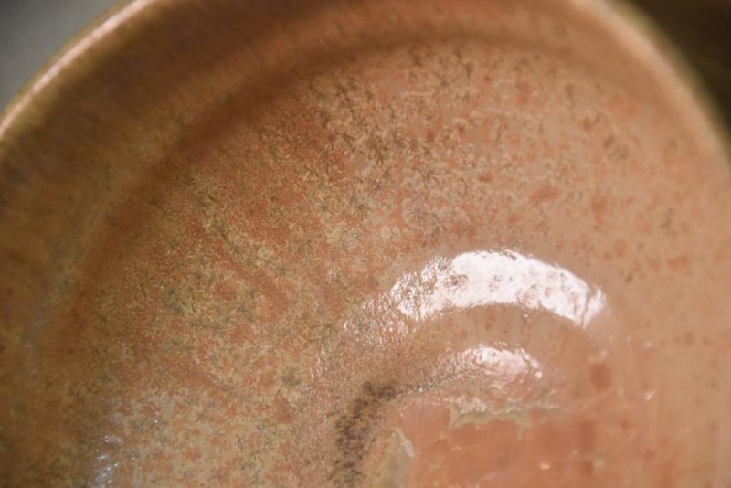Chawan Tea Bowl in a Wooden box Width:122mm - Image 5