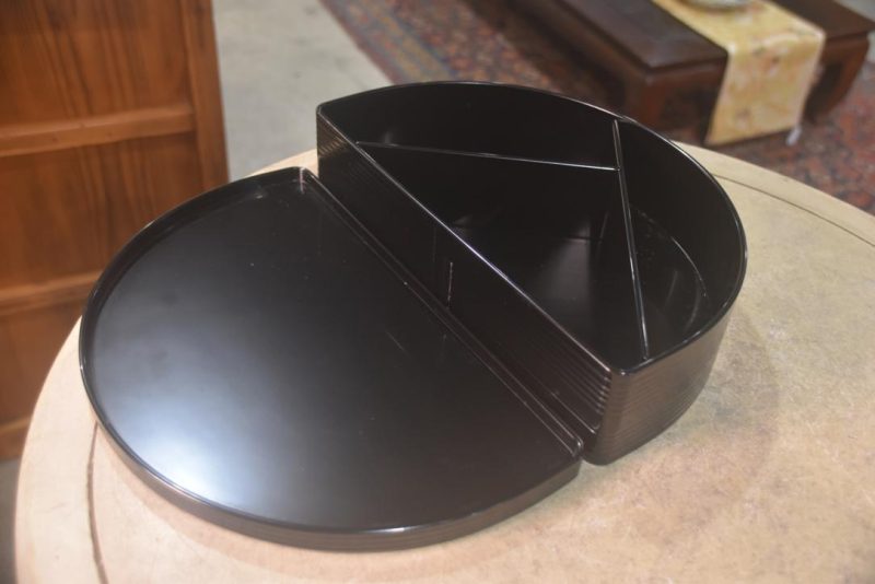 Black Lacquer Bento Box Width:310mm - Image 5