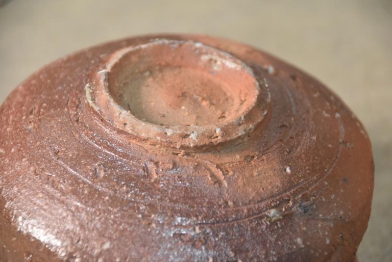 Wabi Sabi Chawan Tea Bowl in a Wooden box Width:147mm - Image 4