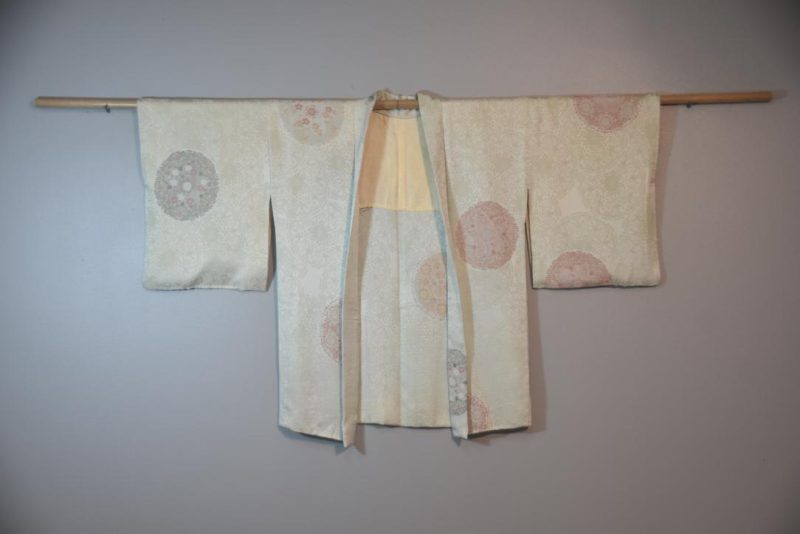 Lightly Mint Silk Japanese Vintage Haori Jacket