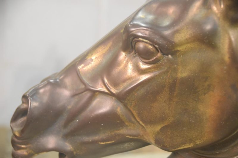 Cast Bronze Horse Head Height:405mm - Image 2