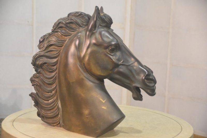 Cast Bronze Horse Head Height:405mm - Image 6