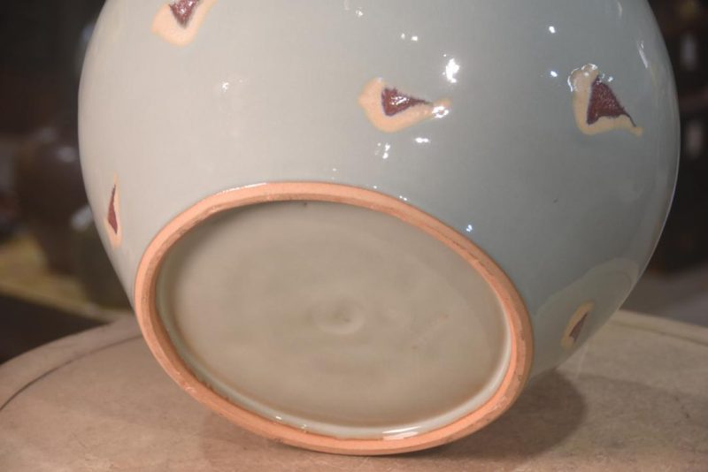 Studio Pottery Vase Height:330mm - Image 4