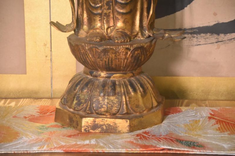 Japanese Bronze Kwan Yin (Kannon) Statue Height:950mm - Image 5