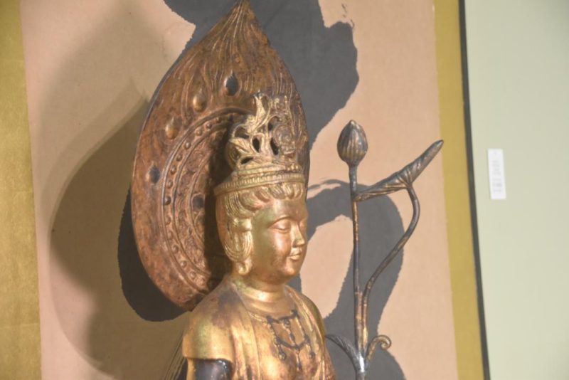 Japanese Bronze Kwan Yin (Kannon) Statue Height:950mm - Image 3