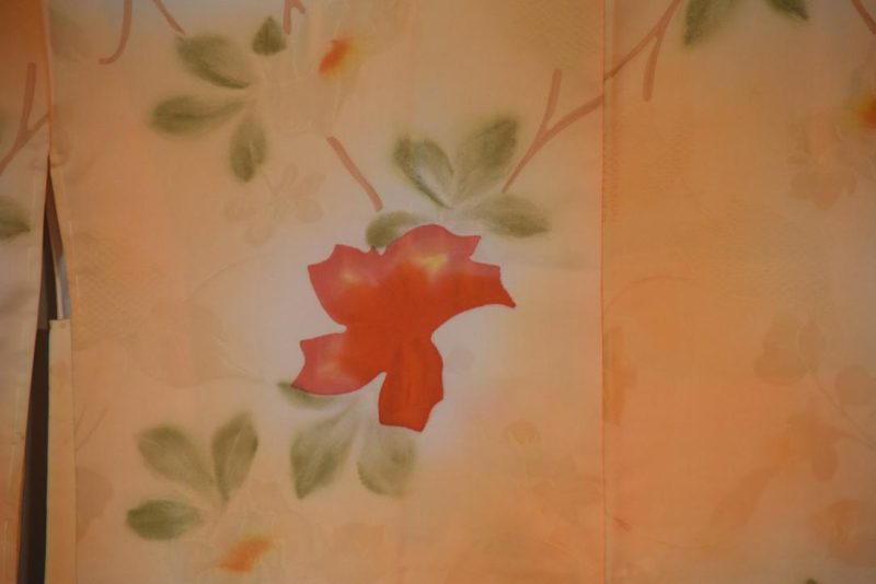 All Peachy Vintage Japanese Silk Haori Jacket - Image 2