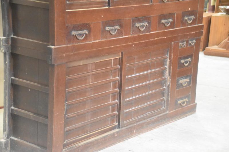 Hikone Region Mizuya Dansu Kitchen Chest 2 Sections Width:1870mm - Image 3