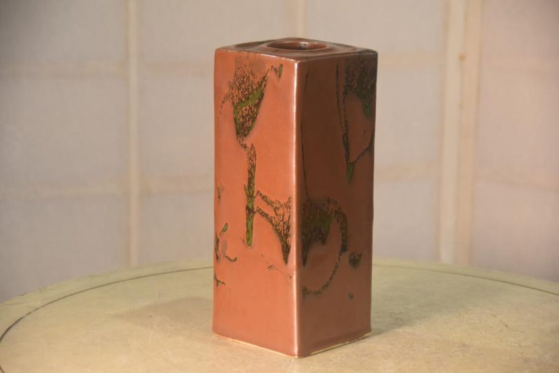 Mashiko Pottery Vase Width:95mm